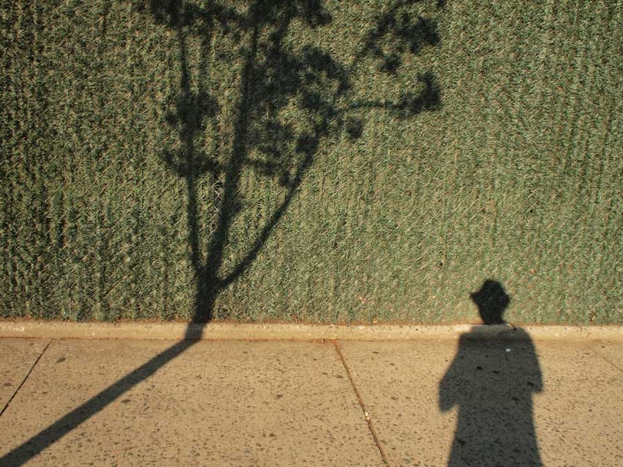 shadow self portrait